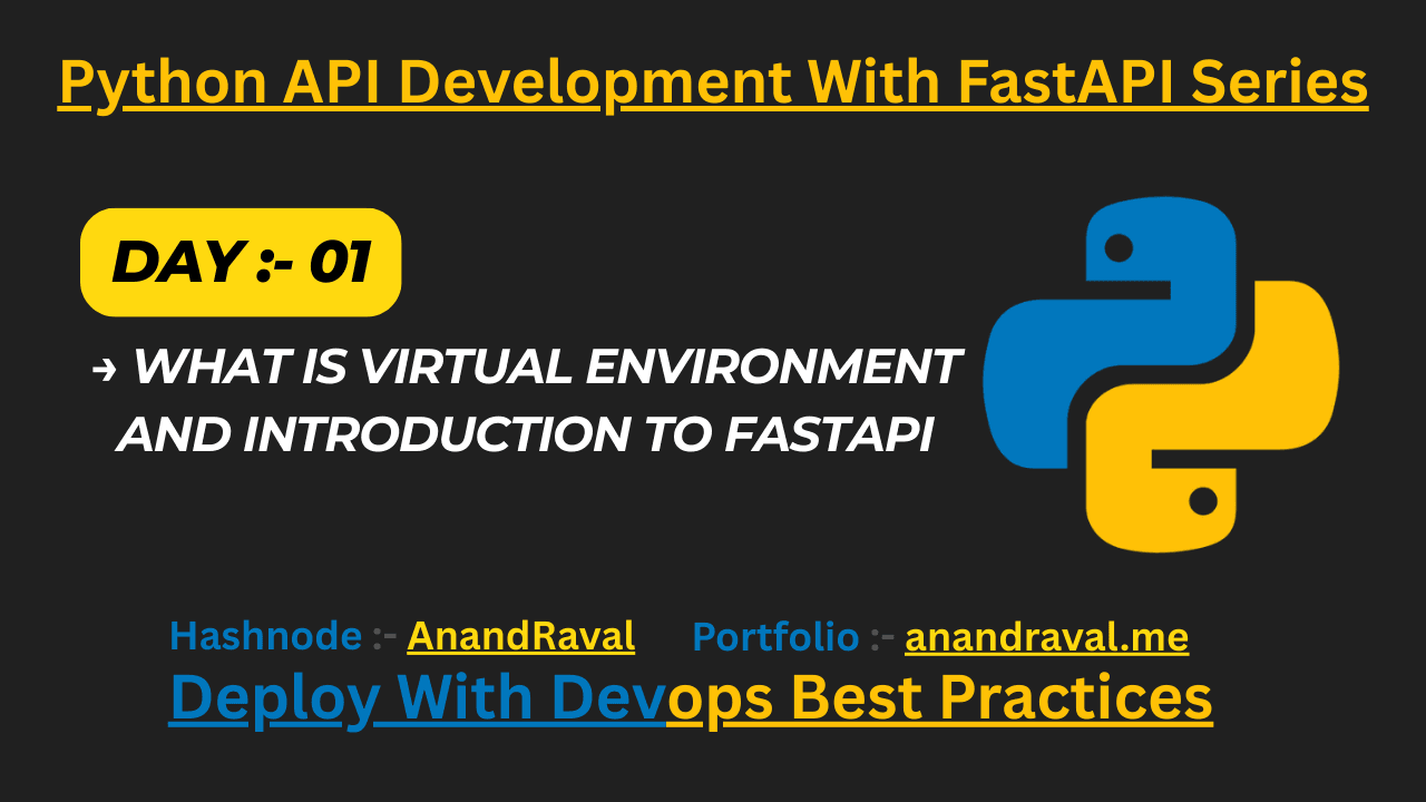 What is virtual environment and Introduction to FastAPI