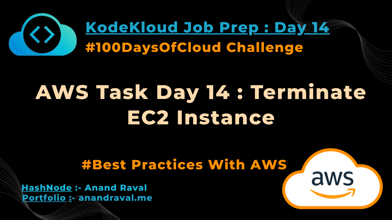 Kodekloud AWS Task Day 14 : Terminate EC2 Instance